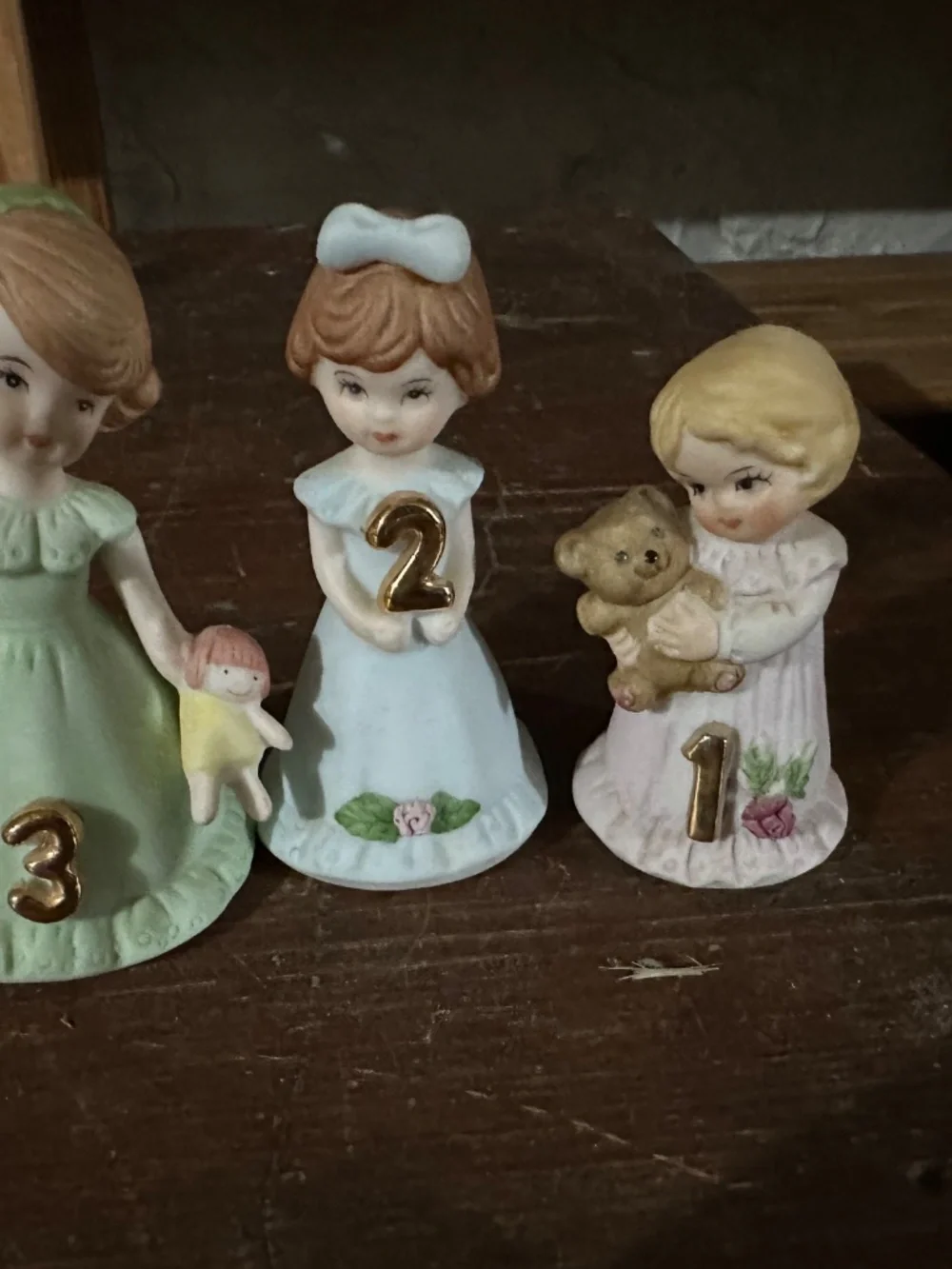 Porcelain Collectable Growing Up Girls